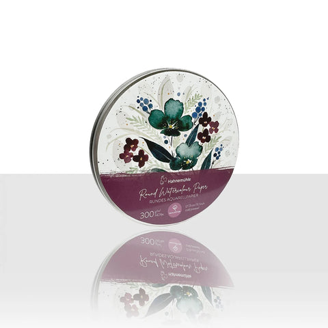 30 papeles redondos 100% algodón Hahnemuhle