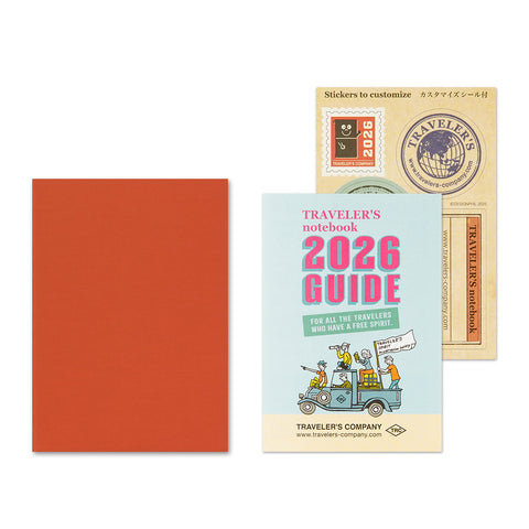 Agenda 2026 Mensual Traveler's Notebook Passport