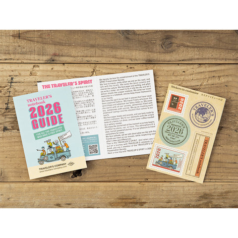 Agenda 2026 Mensual Traveler's Notebook Passport