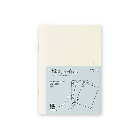Cuaderno ligero A6 Midori MD Paper - Pack de 3