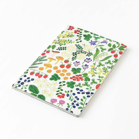 Libreta B6 Scandinavia - Páginas con dibujos y malla de puntos