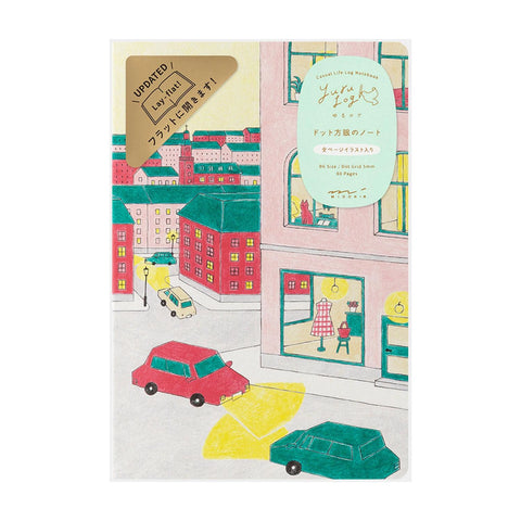 Libreta B6 Daily Life - Páginas con dibujos y malla de puntos