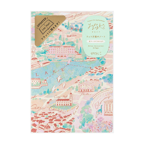 Libreta B6 Travel & Hotel - Páginas con dibujos y malla de puntos