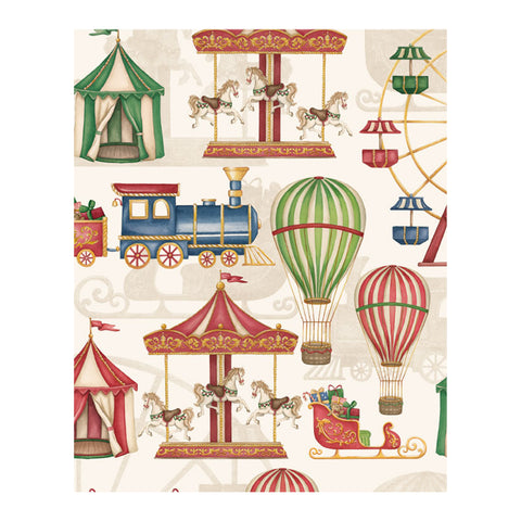 Papel regalo Carrusel - 100x70cm
