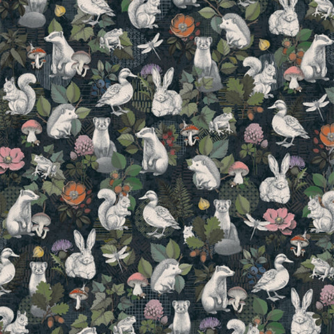 Papel regalo Animales Bosque 100x70cm