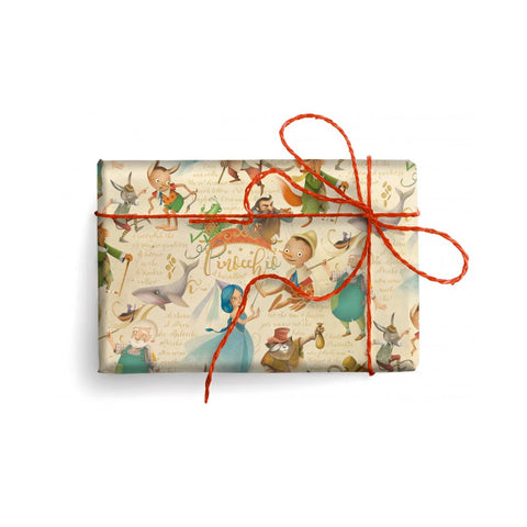 Papel regalo Pinocho 100x70