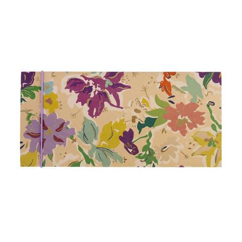 Sobre de regalo Billetero - Mix de flores fondo kraft