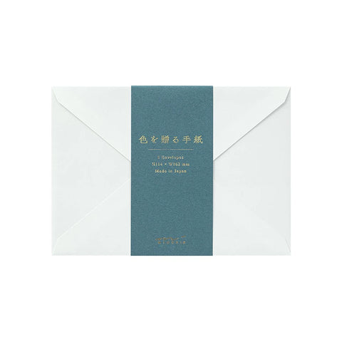 Sobres para carta 162x114mm Azul - Midori