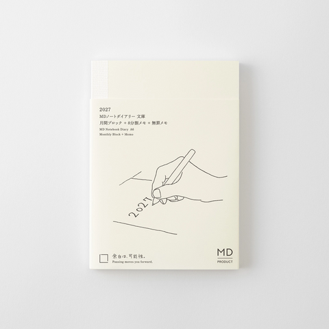 Planificador MD Notebook Diary A6 2027