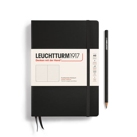 Leuchtturm1917 Libreta A5 Tapa dura Negro