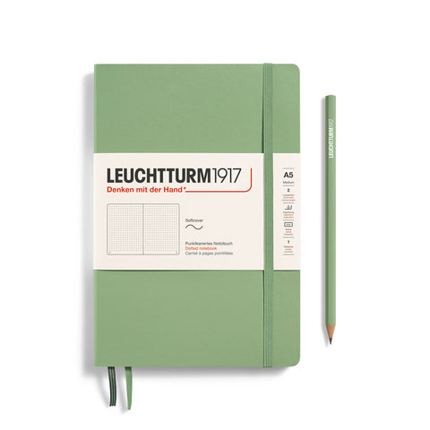 Leuchtturm1917 Libreta A5 Tapa blanda Sage