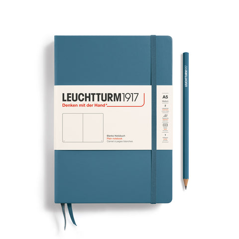 Leuchtturm1917 Libreta A5 Tapa dura Stone Blue