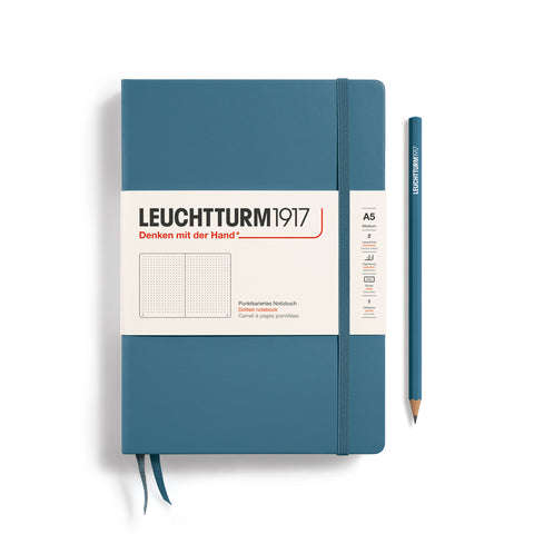 Leuchtturm1917 Libreta A5 Tapa dura Stone Blue