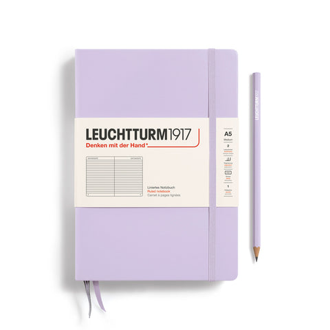 Leuchtturm1917 Libreta A5 Tapa dura Lilac