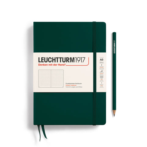 Leuchtturm1917 Libreta A5 Tapa dura Forest Green