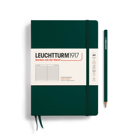 Leuchtturm1917 Libreta A5 Tapa dura Forest Green
