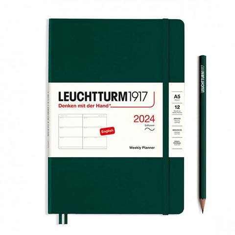 Leuchtturm1917 - Agenda 2024 A5 Semana Vista