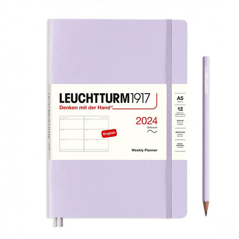 Leuchtturm1917 - Agenda 2024 A5 Semana Vista