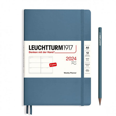 Leuchtturm1917 - Agenda 2024 A5 Semana Vista