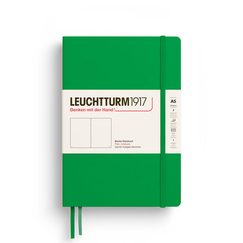 Leuchtturm1917 Libreta A5 Tapa dura Spring Leaf