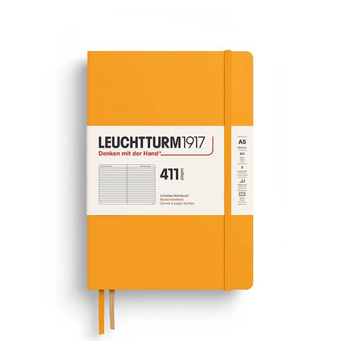 411 páginas Cuaderno Leuchtturm A5 - Rising Sun