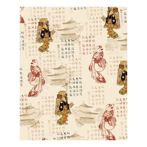 Papel regalo Traje oriental - 50x70cm