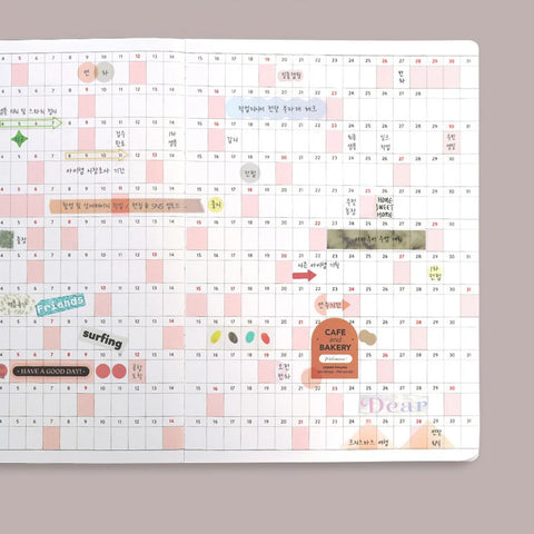 Agenda Iconic 2026 Journal J. Weekly A5