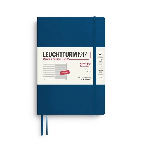 Agenda 2027 A5 SV y notas | Rayado | Leuchtturm1917