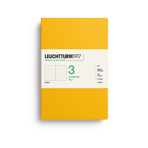Jottbook Pur - Set de 3 - A5 Sunflower