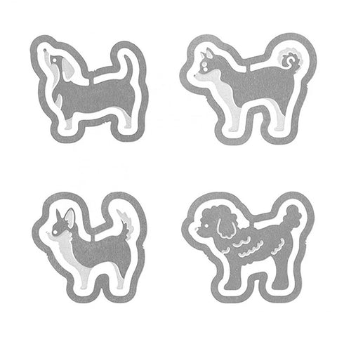 Clips metálicos - Perros