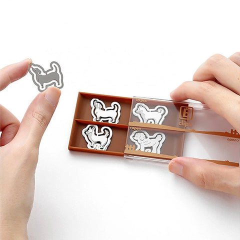 Clips metálicos - Perros