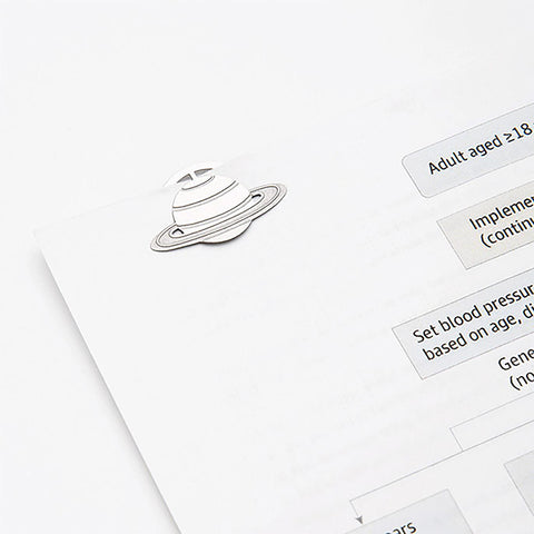 Clips metálicos - Espacio