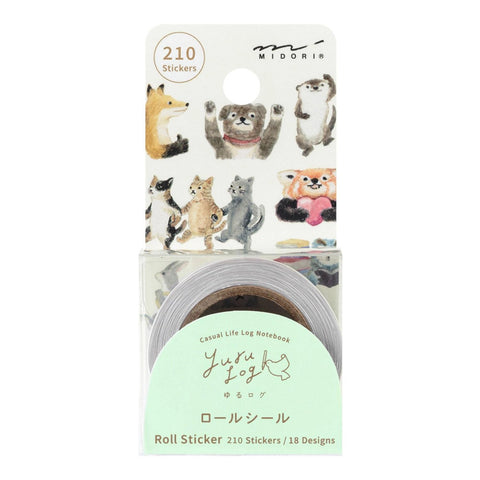 Pegatinas en rollo - Animal Emotions