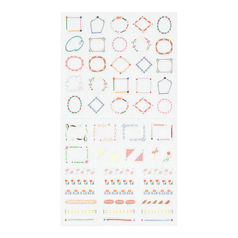 Stickers 2740 Date Circle - Hoja de pegatinas