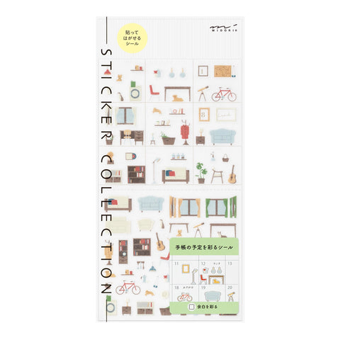 Stickers 2743 Margin Interior - Hoja de pegatinas