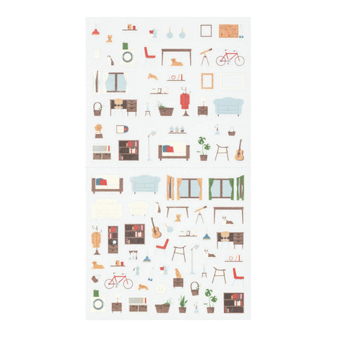 Stickers 2743 Margin Interior - Hoja de pegatinas