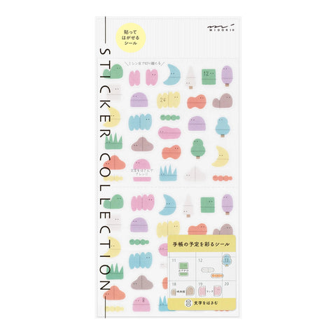 Stickers 2746 Side-Frame Loose illustration - Hoja de pegatinas