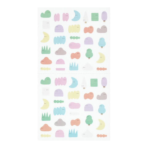 Stickers 2746 Side-Frame Loose illustration - Hoja de pegatinas