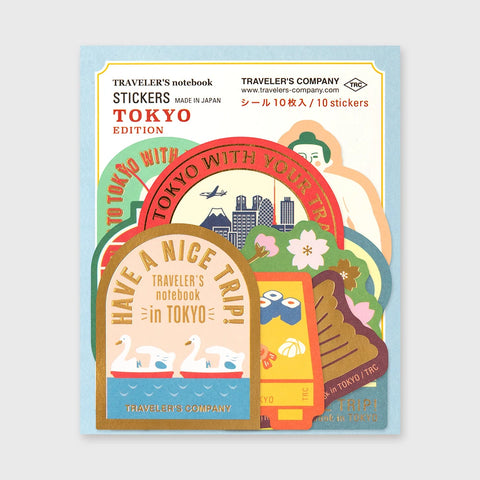 Edición Limitada TOKYO Set 10 pegatinas