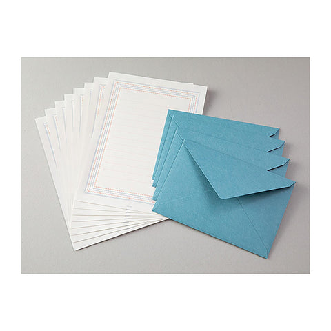 Juego de cartas marco azul - Midori