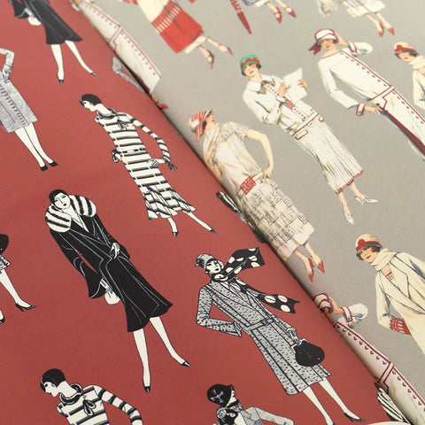 Libro con 12 papeles de regalo - 093 1920s Fashion