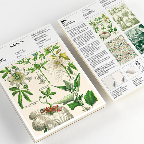 Bloc de notas A5 | Papel de carta - Botanical