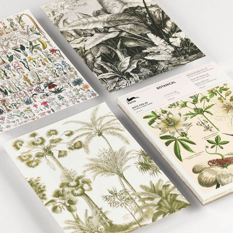 Bloc de notas A5 | Papel de carta - Botanical