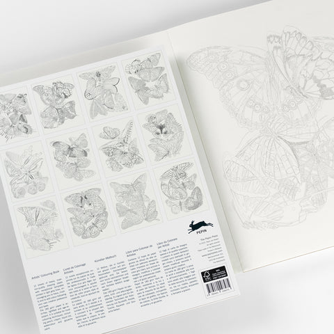 Libro para colorear - Mariposas