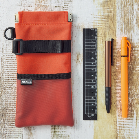 Ed. Limitada Circula - Estuche con resorte Lihit Lab - Naranja
