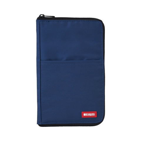 Estuche plano ancho Lihit Lab - Azul marino