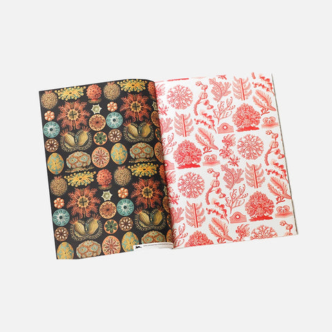 Libro con 12 papeles de regalo - 083 Art Forms in Nature