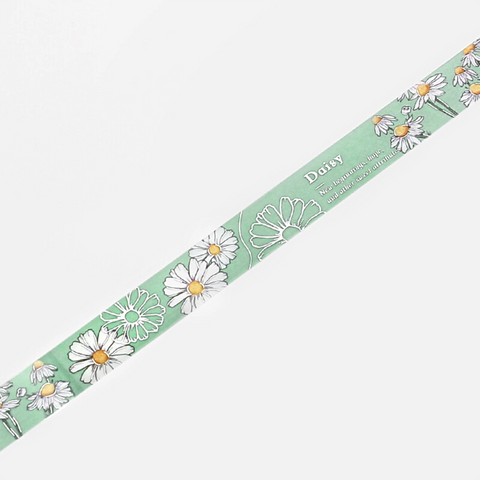 Washi tape con dorado - Blossom Mint