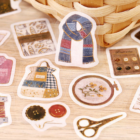 Pegatinas washi - Ropa Vintage