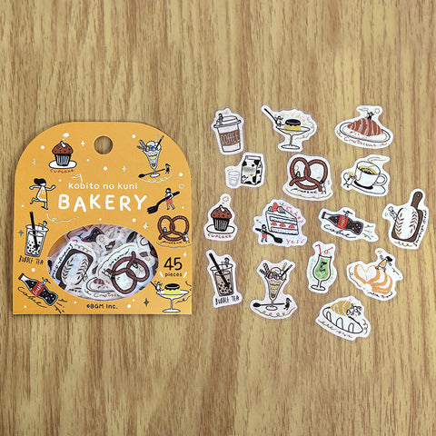 Pegatinas washi - Kobito no kuni - Bakery